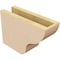 Ekena Millwork 4in. W x 8in. H x 12in. L Greensboro Woodgrain TimberThane Rafter Tail, Primed Tan RFTUR04X08X12GRNRCPR - alternate 4